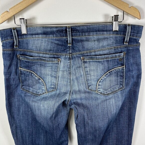 Joes Jeans Rocker Skinny Flare‎ Womens 31x36 Blue Western Rocker Cowgirl Y2K - Picture 7 of 11